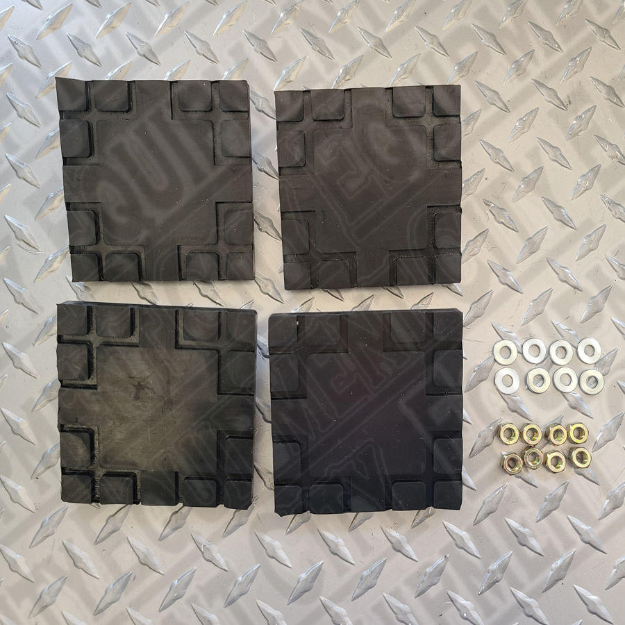 Challenger A11052 CL9/Cl10 Rubber Insert Kit - One Pad Plus Hardware